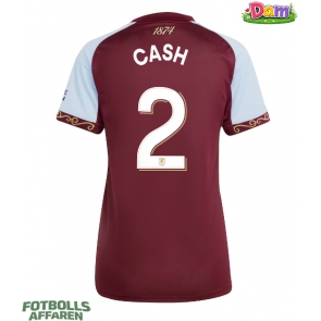 Aston Villa Matty Cash #2 Hemmatröja Kvinnor 2025-26 Kortärmad